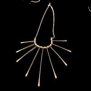 Sarah Coventry Vintage 1979 Cleopatra necklace gold tone 17inch